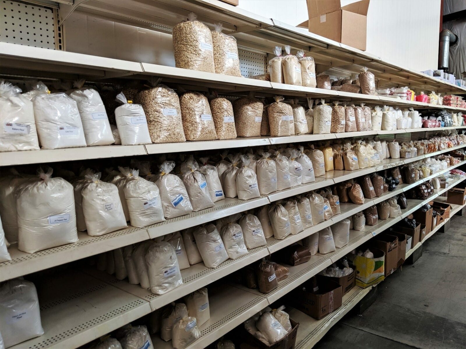 Food bank supplies