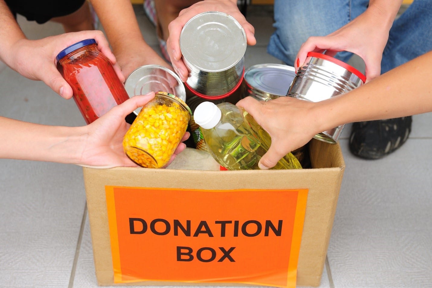 donation box