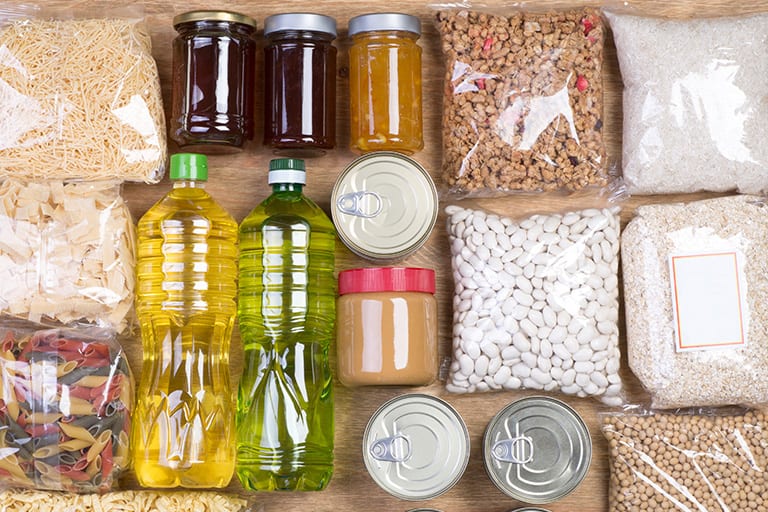 Altoona Food Assistance, food and drink on table